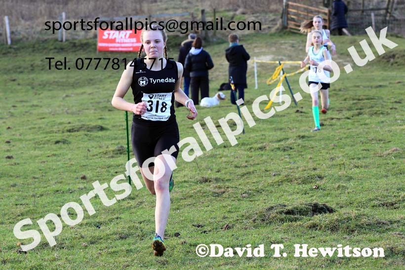 Girls under-15s 2023 NEHL, Thornley Farm, Peterlee, County Durham. Photo: David T. Hewitson/Sports for All Pics